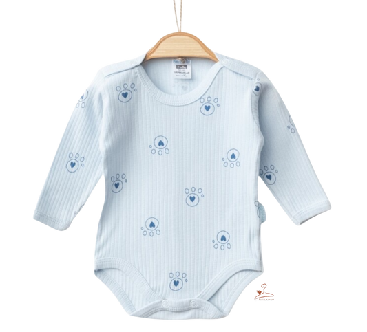 Body unisexe manches longues bébé coton