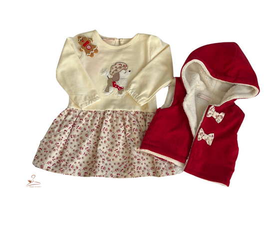 Robe & Veste à capuche sans manche