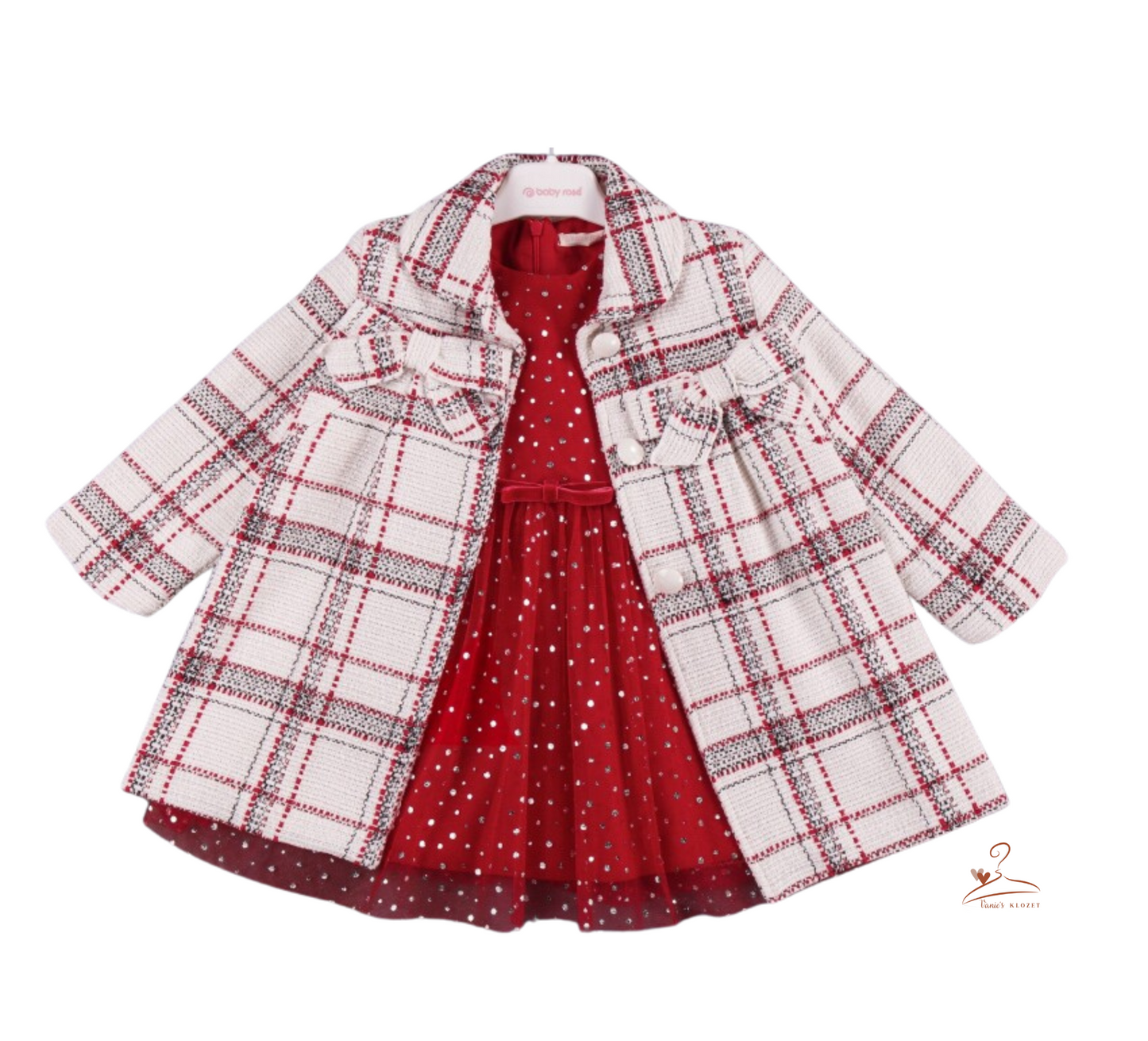 Robe & Veste à rayures