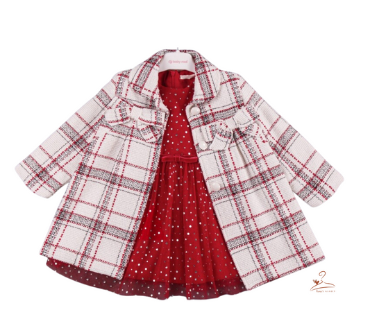 Robe & Veste à rayures